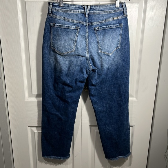 Kankan raw hem cropped jeans - Picture 2 of 7